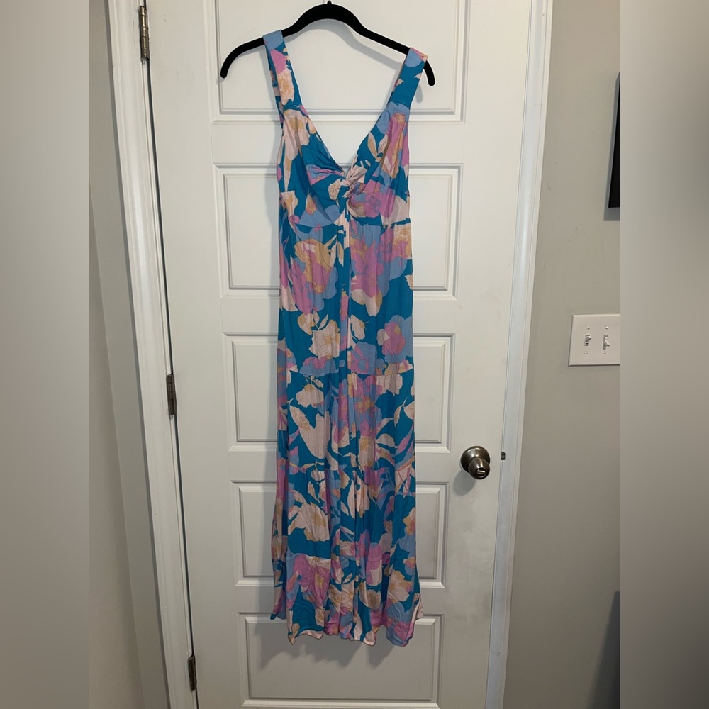 Vestique summer and spring floral maxi dress
